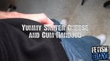 Yummy Skater Cheese and Cum Handjob snapshot 1