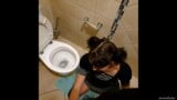 Cute emo pigtailed girl taking me for a piss snapshot 4