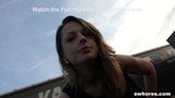 Cheap Ass Slut Fucked in a Parking Lot snapshot 3