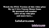 Lelu Love - члены мастурбируют шоу с вибратором snapshot 10
