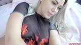 Blonde bitch shaking her big boobs and blowjob p9 snapshot 4