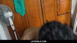 LatinLeche - Trickster Cameraman Pounds A Cute Latino Boy snapshot 13