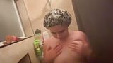 Taking a shower snapshot 5