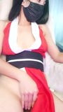 Nun Mei Anchor Masturbation Show Dressed in Mai Shiranuis Ta snapshot 3