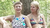 Ersties - Intensive Strap-on Action im Wald mit Ida und Isabella snapshot 10