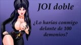 JOI doble. Sexo con mujer demonio. Sonidos orgasmo y garganta. snapshot 2