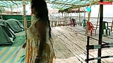 Budak orang asing muda kongkek bhabhi yang cantik bersendirian! One time Sex snapshot 6