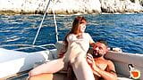 Stunning brunette hottie Stacy hardcore fucking on a yacht snapshot 15