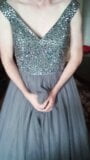 Cumming in a girl's willingly given prom dress snapshot 9