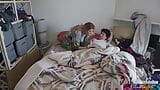 Caring stepmom rides her sick stepson to help him feel better snapshot 6