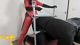 Vinculación del diablo, purgatorio, cosplay de satanás, esclavitud de vinculación áspera desnuda, bdsm, entrenamiento de señorita cuervo cero, flr de halloween snapshot 7