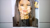 Selena Gomez facial cum tribute snapshot 10