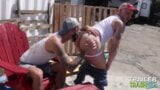 Trailertrashboys wytatuowany ogier Bryce Hart Raw Bred Outdoor snapshot 5