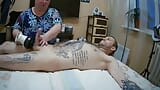 back massage ended with penis massage and masturbation snapshot 13