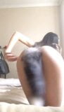 Showing my gorgeous ass and pussy doggystyle using a buttplug with a tail snapshot 3