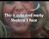 Shakira Bukkake tribute snapshot 1