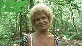 This German mature wants to be naughty in the forest snapshot 1