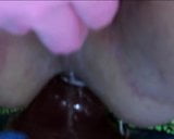 Trying de cum lube bad dragom - my blue butt plug snapshot 10