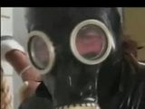 Gas Mask Man with 4 hot ebony nurses snapshot 11