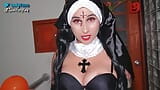 possessed nun sucks big cock for money snapshot 4