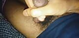 The sexy man open the underware and try to masturbation with our huge big black cock masturbate snapshot 2