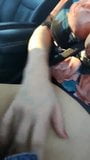 Wife Fingers Herself While Driving Car snapshot 4