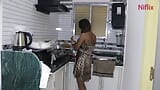 A newly married desi housewife seduced and fucked from kItchen by her Husband snapshot 2