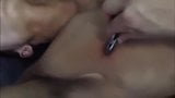 Nipple Clamp training! He moans loudly as he gets played snapshot 6