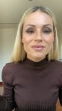 Michelle Hunziker wants cum on her face snapshot 1