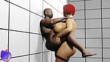 3D Animation Futa Fuck A fat boy (Bad) snapshot 7