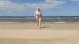 Wife walking to the sea snapshot 5