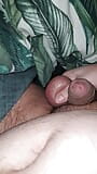 Step mom squeeze step son balls in her hand on Christmas day snapshot 2