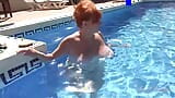 Auntjudys - Busty Mature Redhead Melanie Goes for a Swim snapshot 7