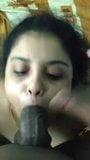 Desi girl giving superb blowjob snapshot 10