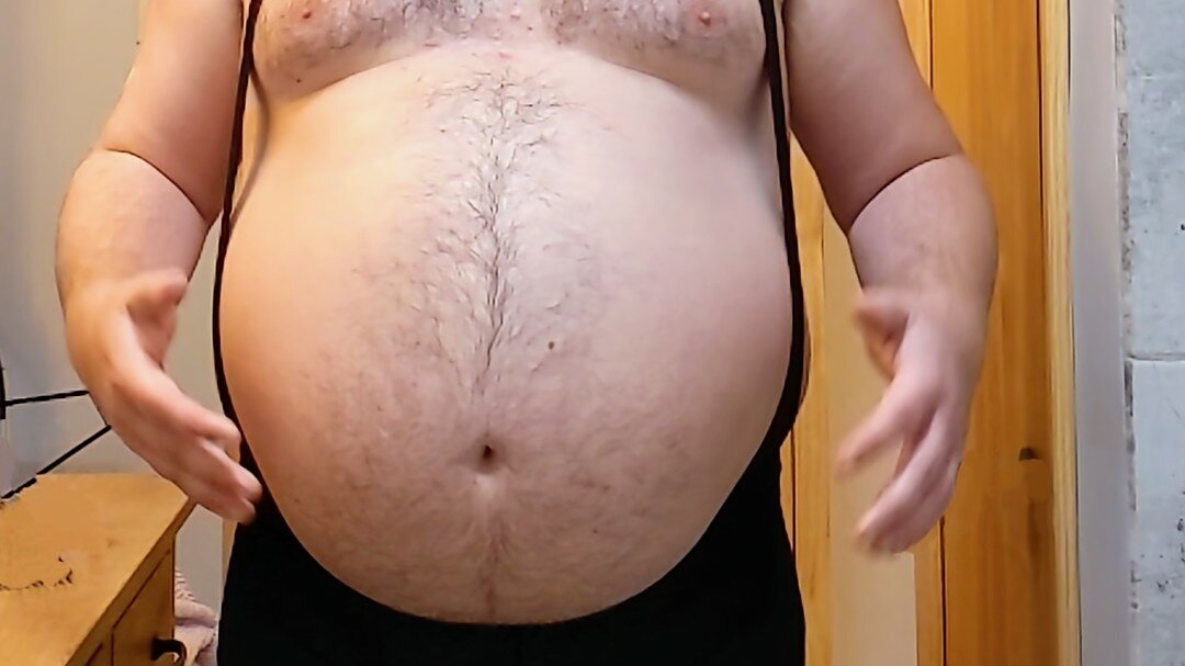 My singlet can barely contain my fatness