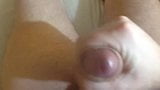 Wanking off till I cum after a shave snapshot 4