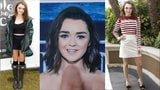 Hommages au sperme pour Maisie Williams snapshot 5