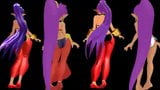 MMD Shantae сексуально танцует с призраком! snapshot 9