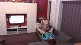 Tgirl Lucy è una troia dom in lattice snapshot 14