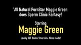 Cała naturalna gwiazda porno Maggie Green ma fantazję kliniki nasienia! snapshot 1