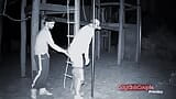 Night Vision Couple Sex on Playground snapshot 4