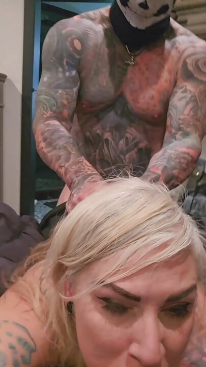 Masked Man Gives Horny Big Ass MILF in Pantyhose Anal!