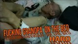 Fucking Grandpa On The Bed Hard snapshot 1