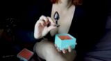 unpacking toys for sex and bdsm games (2 anal plugs big and small) part 6 of 7 in the box on repeat to the music snapshot 7