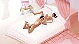 Istri teman nyepong kontol di malam pesta - custom female 3d snapshot 13