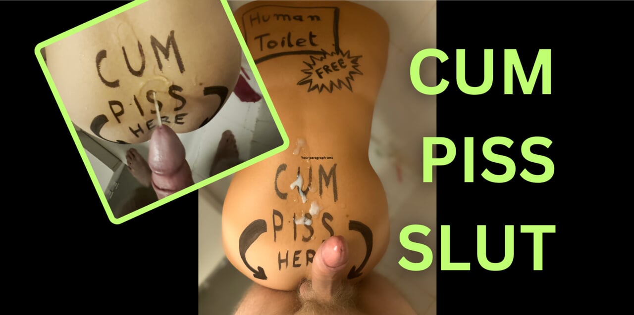 Free Human Toilet 🚻 Piss and Cum on this 18 year old Latina Slut