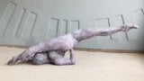 Zentai contortion snapshot 7