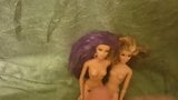 Barbie and friend sprayed snapshot 2