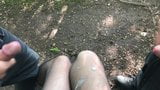 Two cocks spunk over my nylons out dogging snapshot 1