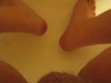 Wanking in the tub snapshot 2